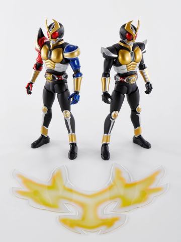 SHF 真骨雕 假面骑士亚极陀三位一体+大地形态 套装