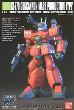 HGUC RX-77D 量产型钢加农-资料图