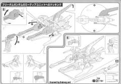 HG高达 SEED 流星系统 ZGMF-X10A 自由高达-资料图