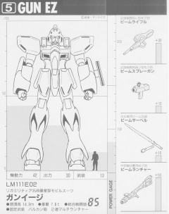 1/144 V高达模型系列 LM111E02 钢伊吉-资料图