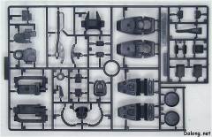 1/100 高达SEED DESTINY模型系列 ZGMF-1000 扎古勇士+瞬发&炮击背包-资料图