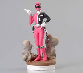 Chess Piece Collection DX C.P.D. Dekaranger Twin Cam Angel Edition 刑事粉红 Pawn