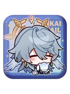 星期日A方形徽章-帕姆展览馆系列