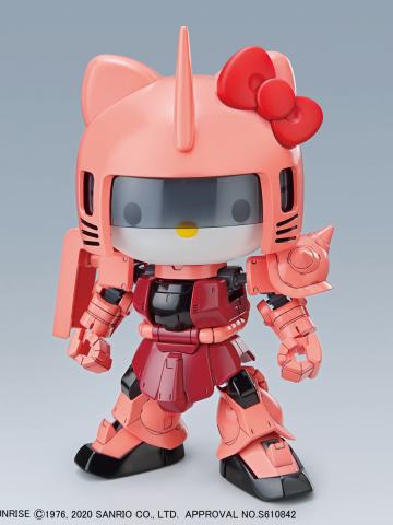 SD CS SD CS Hello Kitty/MS-06S 指挥官用型扎古II 夏亚·阿兹纳布尔 扎古II 配色