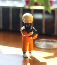 抱猫公仔-万圣节