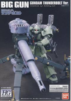 HGGT MS-06 扎古II+Big Gun  雷霆宙域版-资料图