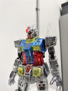 PG UNLEASHED RX-78-2 元祖高达 透明色躯干-资料图