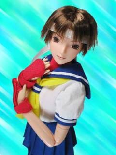 春日野樱 Capcom Action Doll Collection - Blue ver.-资料图