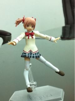 figma#SP-039 鹿目园&丘比 制服ver.-资料图