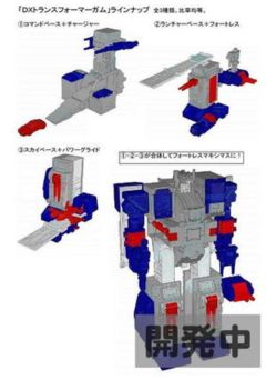 DX Transformers Gum 要塞 -资料图