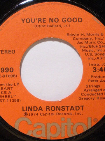 You're No Good / I Can't Help It (If I'm Still In Love With You)