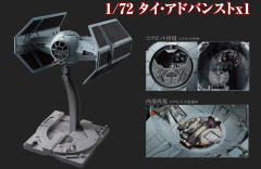 Spacecrafts & Vehicles TIE高级x1星际战斗机-资料图