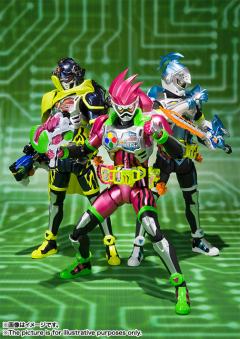 SHF 假面骑士Ex-Aid 初始三人套装-资料图