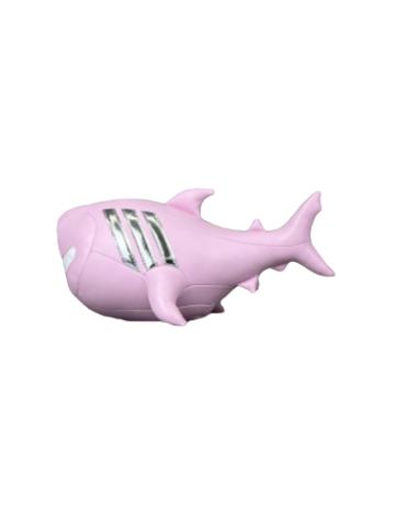 粉色鲨鱼皮质公仔