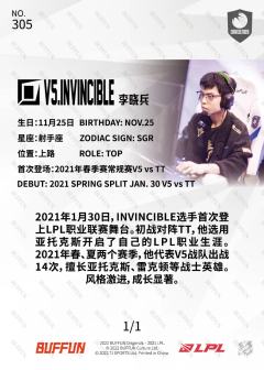 银折INVINCIBLE_李晓兵-资料图