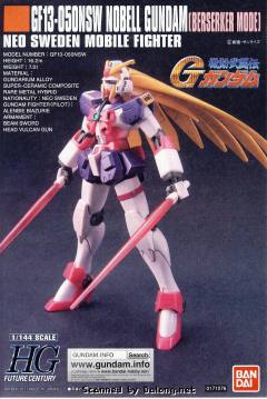 HGFC GF13-050NSW 诺贝尔高达 Berserker Mode-资料图