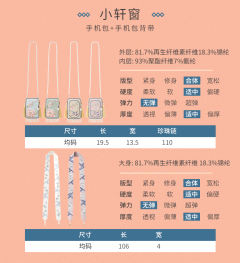 小轩窗·手机包-资料图