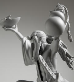 Door Painting Collection Figure 道化的巴基 武士 ver.-资料图
