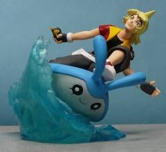 Pokemon Real Figure Collection - Pokemon Ranger to Umi no Ouji Manaphy 杰克·渥卡 小球飞鱼 