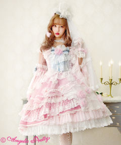 Dreamy Flower Fairy Dress Set (Angelic Pretty 2020 Fairy Dress Couture Collection)