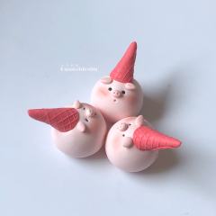 草莓味猪猪冰激凌-资料图