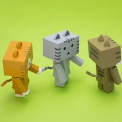 Nyanboard Figure Collection 2 阿楞 Tabby(bicolor)-资料图