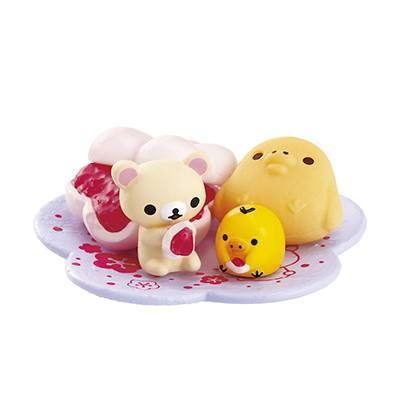 Rilakkuma Omotenashi Japanese Sweets 小黄鸡 轻松熊（白） Monaka