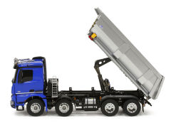 1/14 电动RC大卡车系列 MERCEDES-BENZ AROCS 4151 8x4 TIPPER TRUCK (TRANSMITTER & RECEIVER SET)-资料图