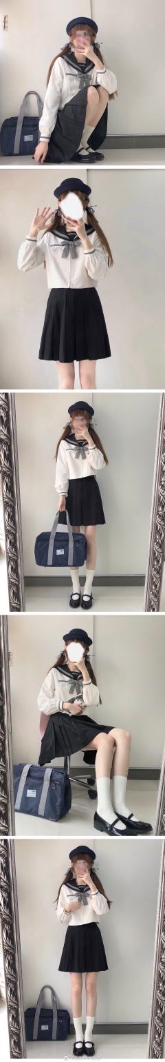 海川女子·水手服套装-资料图