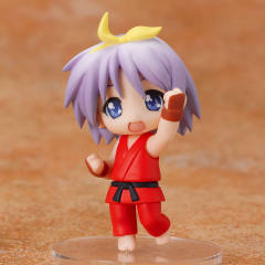 Nendoroid Petit 柊司 Lucky Star Street Fighter IV Cosplay-资料图