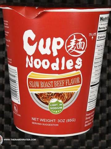 Cup Noodles Slow Roast Beef Flavor