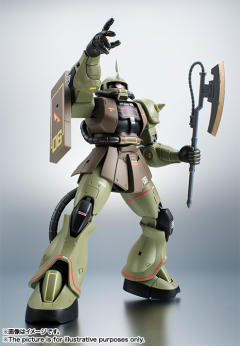 ROBOT魂 MS-06 扎古 II ver. A.N.I.M.E. 真实配色-资料图