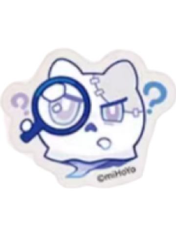 呜呜伯A(呜呜伯)-帕姆展览馆系列Q版贴纸包