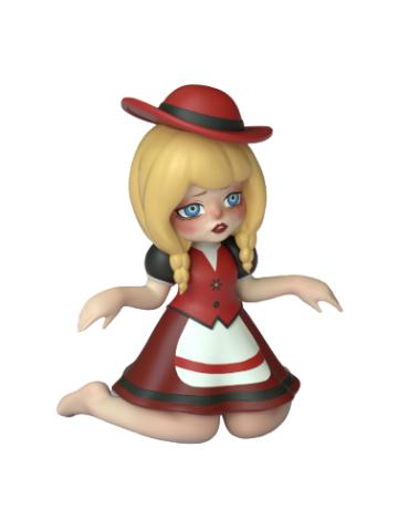 怪奇艺术-跪姿艺术家