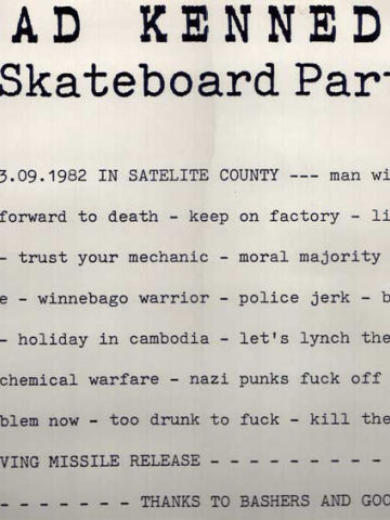 A Skateboard Party