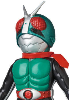 Toei Retro Sofubi Collection 假面骑士新1号 Middle Size ver.-资料图