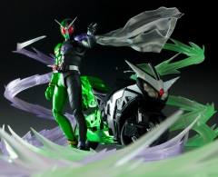 SHF 真骨雕 假面骑士W Cyclone Joker-资料图