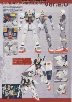 MG RX-178 高达 Mk-II Ver. 2.0 HD 配色-资料图