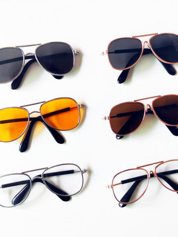 娃用眼镜-飞行员