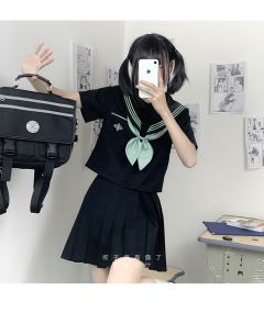 薄荷奶绿·水手服-资料图