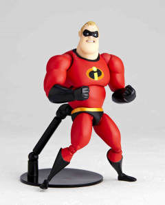 Revoltech Revoltech Pixar Figure Collection 超能先生—巴鲍伯-资料图