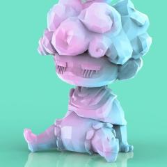 大卫很累-蒸汽波-资料图