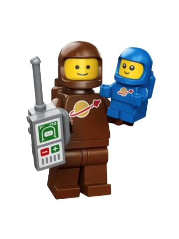 棕色宇航员与太空宝贝