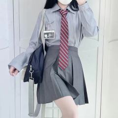 风琴褶衬衫-资料图