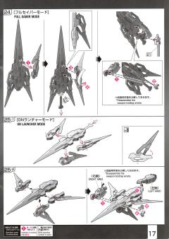 RG GNT-0000/FS 量子型00高达 全刃式 透明色-资料图
