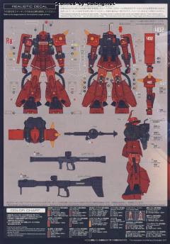 RG MS-06R-2 高机动型扎古Ⅱ 强尼·莱汀专用机-资料图