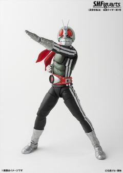 SHF 真骨雕 假面骑士新1号-资料图
