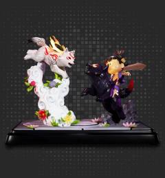 小照 国主 Chibiterasu vs. Dark Chibiterasu & Possessed Kuni (Exclusive Edition)-资料图