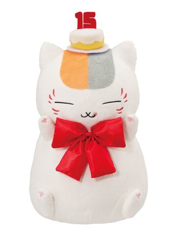 B赏 草莓蛋糕猫咪老师毛绒玩偶