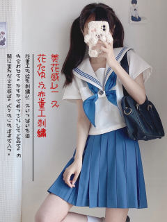 绀三本水手服套装-资料图